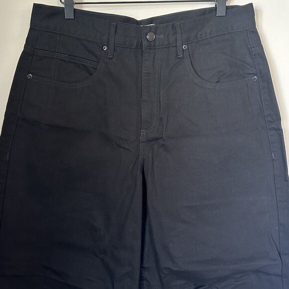 NWT Good American Cotton Uniform Relaxed Drawstring High Rise Denim 6/28 - Picture 5 of 8